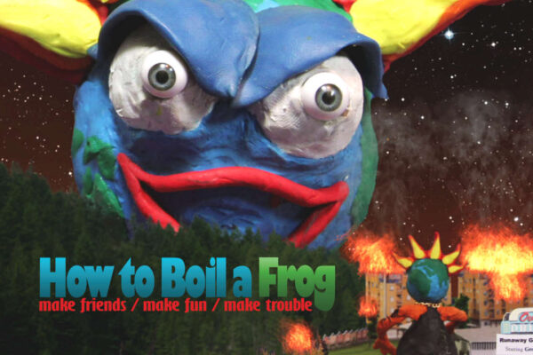 Banner poster for the film How to Boil a Frog.