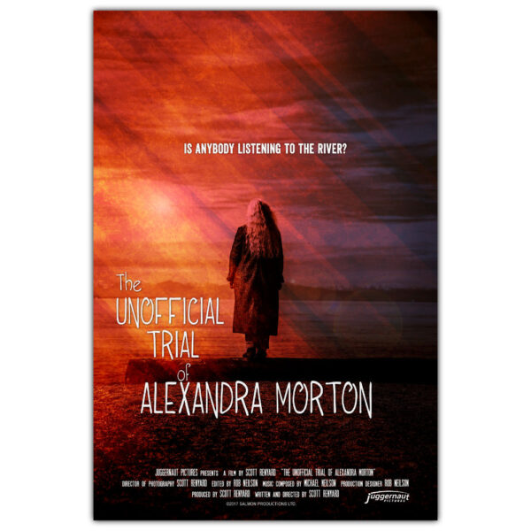 Movie poster for the film The Unofficial Trial of Alexandra Morton